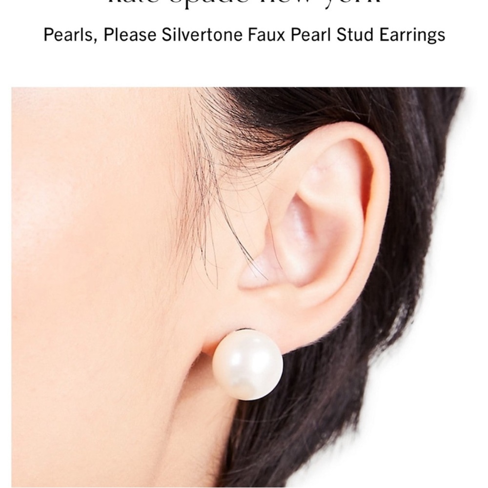 Kate Spade Pearl Earrings